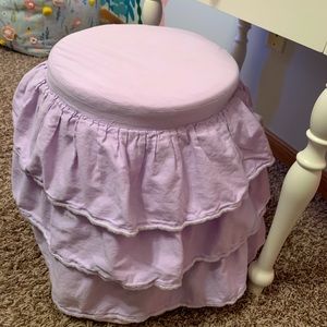 Pottery Barn Madeline Slipcover Only Purple